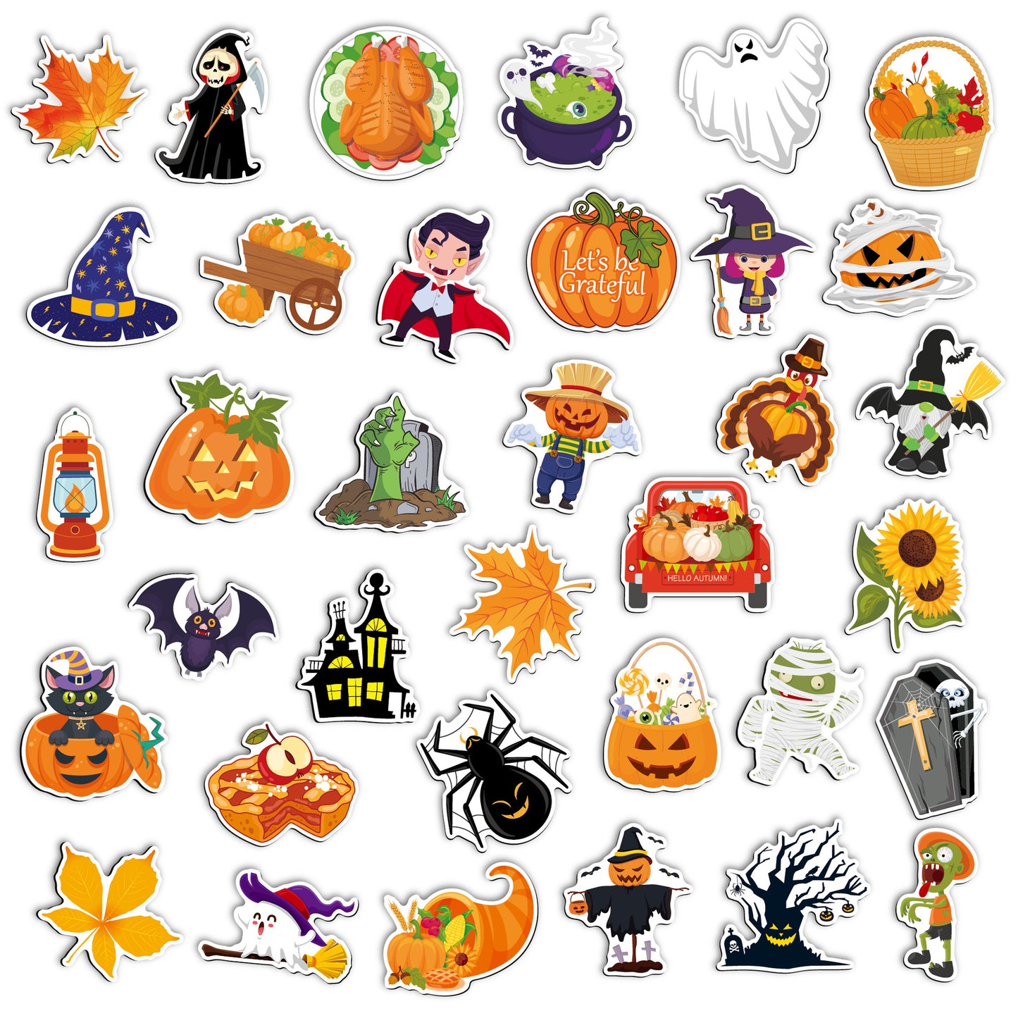 š Holiday Magnetic Stickers ā Patriotic & Spooky Designs | Easy DIY Decor for Fridge & Garage