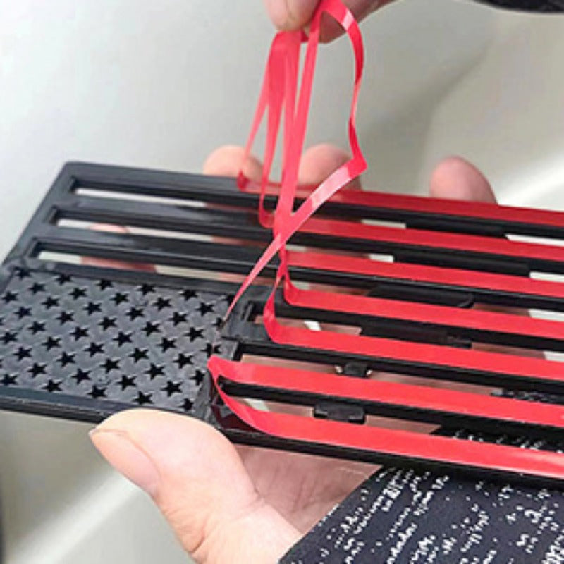 Car Decal – 3D Hollow American Flag Side Badge • Personalized Truck & Car Emblem, Patriotic Pride