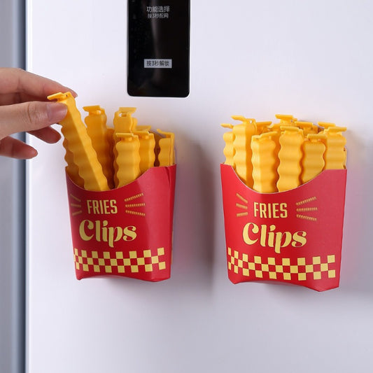 Magnetic Seal Clips | Creative Fridge Magnets | Multi-purpose Snack Bag Clips | Moisture-proof & Fresh-keeping